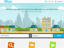 Tablet Screenshot of dilengo.com